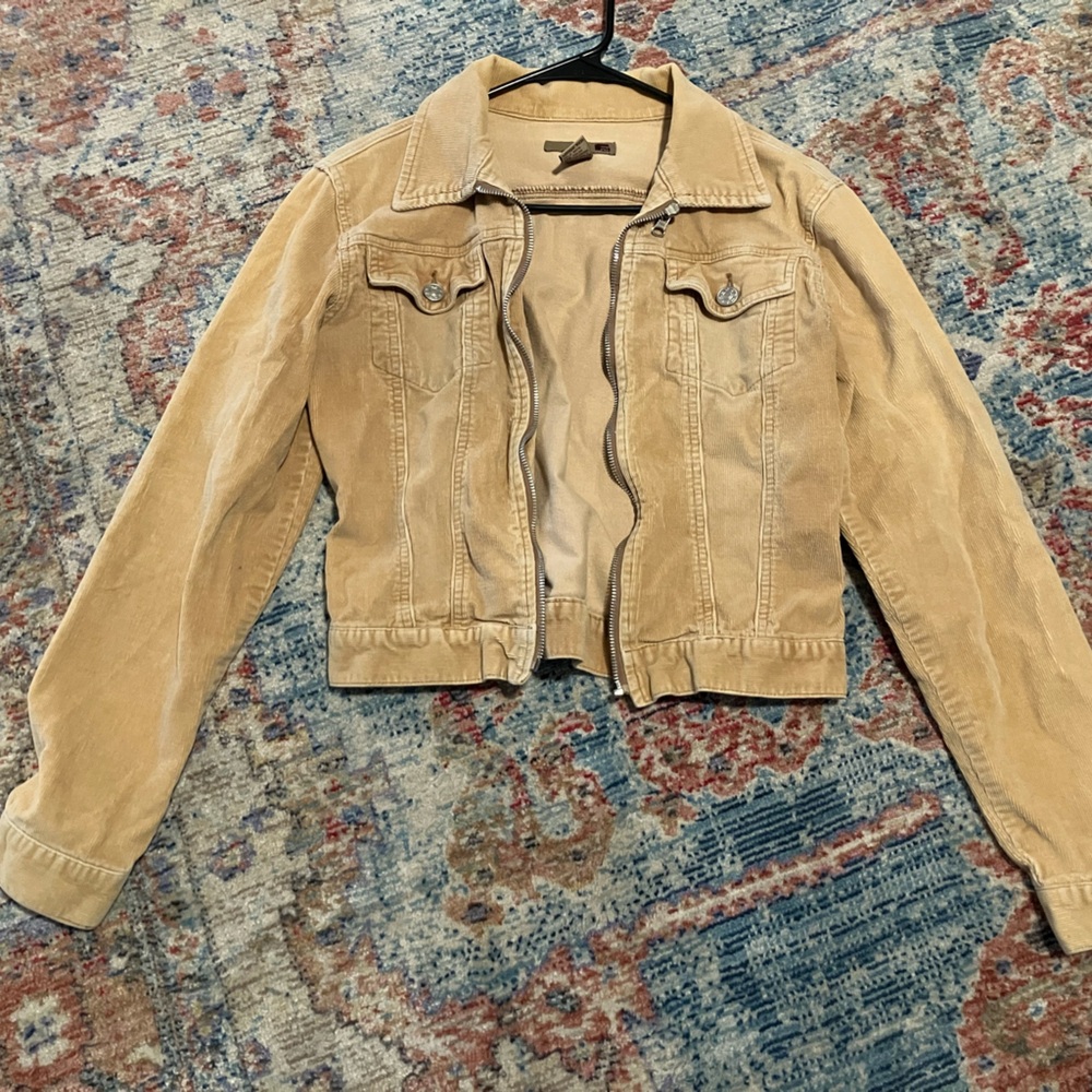 Forever 21 Tan Jean Jacket